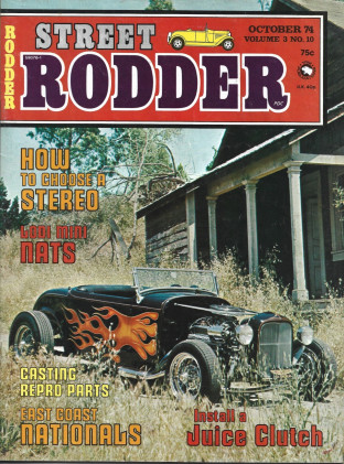 STREET RODDER 1974 OCT - CASTING REPRO PARTS, JUICE CLUTCH